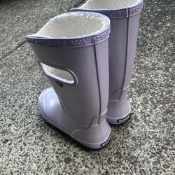 Bogs girls Boots Size 2, Lilac 
