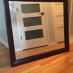 Big mirror 39.5 in H x 35 in W