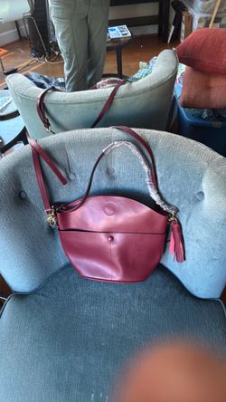 S-ZONE Genuine Leather Crossbody Bucket Bag