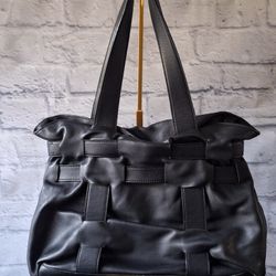 Donald J Pliner Black Shoulder Bag