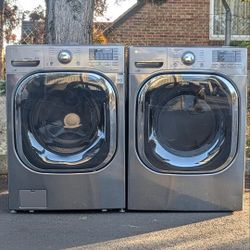 LG  XL Capacity 4.5cuft  Washer And 7.4cuft Electric Dryer. Works Perfect. 30 days warranty. See more on my page.LG  XL Capacity 4.5cuft  Washer And 7