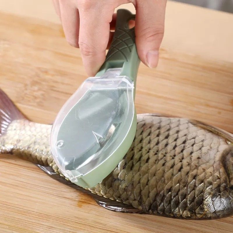 Fish Scale Grater With Manual Cover