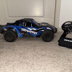 Traxxas Maxx Slash VXL 4x4 Brushless RC Truck - Needs Receiver (Easy Fix)