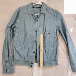 UNIQLO LEMAIRE Denim Shirt Jacket M Size for Men Travel Outdoor School Youth Adult