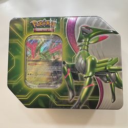 Pokemon TCG Paradox Clash Collectors Tin Iron Leaves ex Sealed