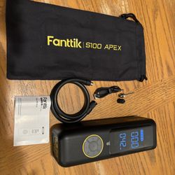 Fanttik S100 Apex Tire Inflator / Light/ Power Bank 