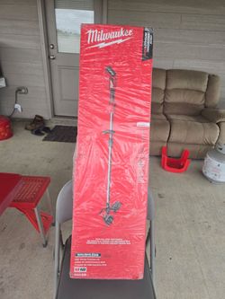 🔥 $160 PRICE IS FIRM 🔥Milwaukee M18 Brushless 18V 16 in. Cordless Battery Powered String Trimmer Kit with 6.0 Ah High Output Battery and Charger