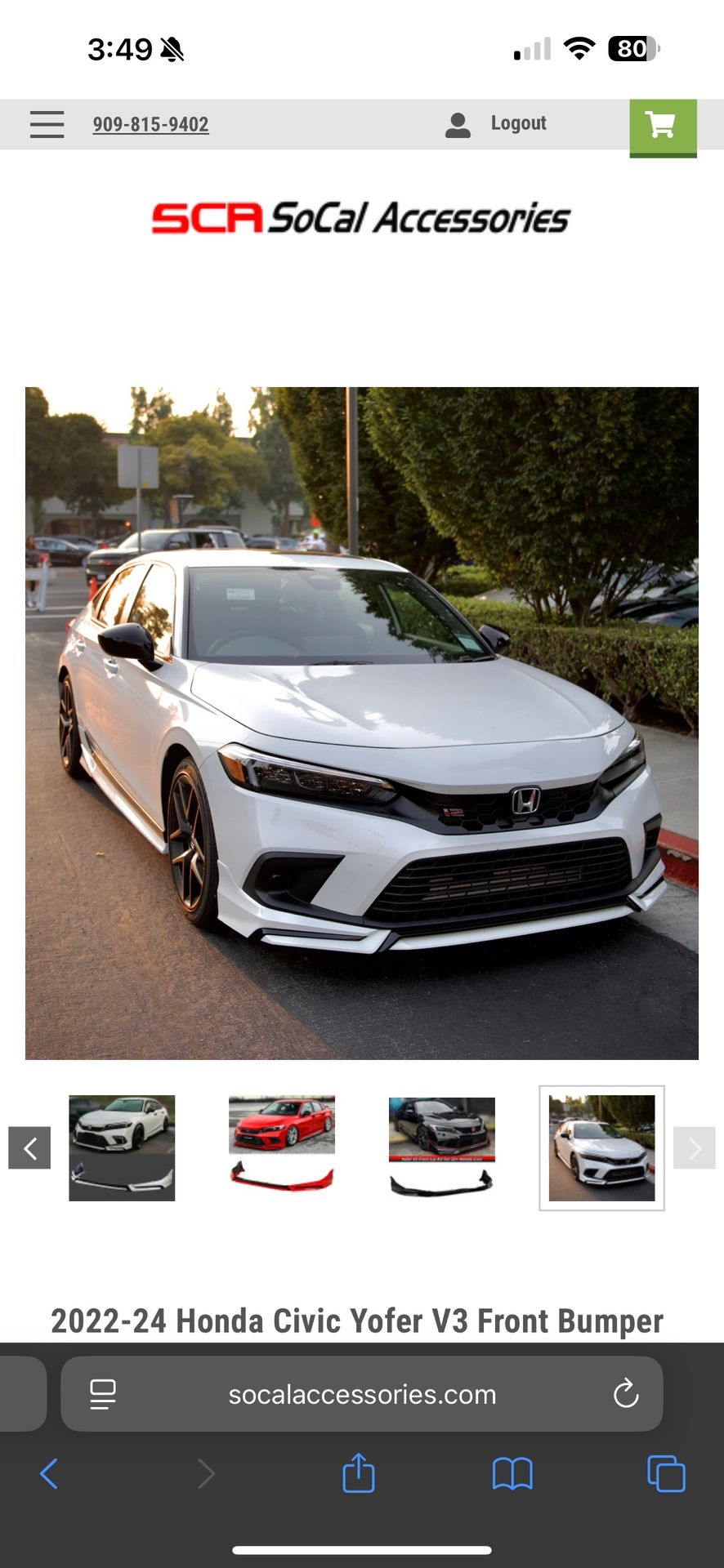 Yofer V3 Lip Kit (4 Pc)
