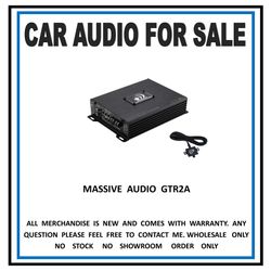 Massive audio gtr2a