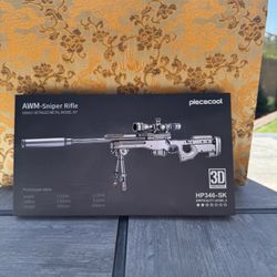 AWM-Sniper Rifle 3D Metal Puzzle Lit 