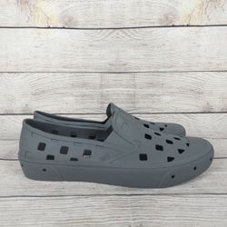 Vans UA Slip-On Trk Men's Gray Rubber Shoes Size 13M (VN0A5HF8FS8)