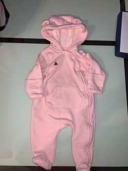 Baby Gap teddy bear 🧸 pink onesie 0-3 months