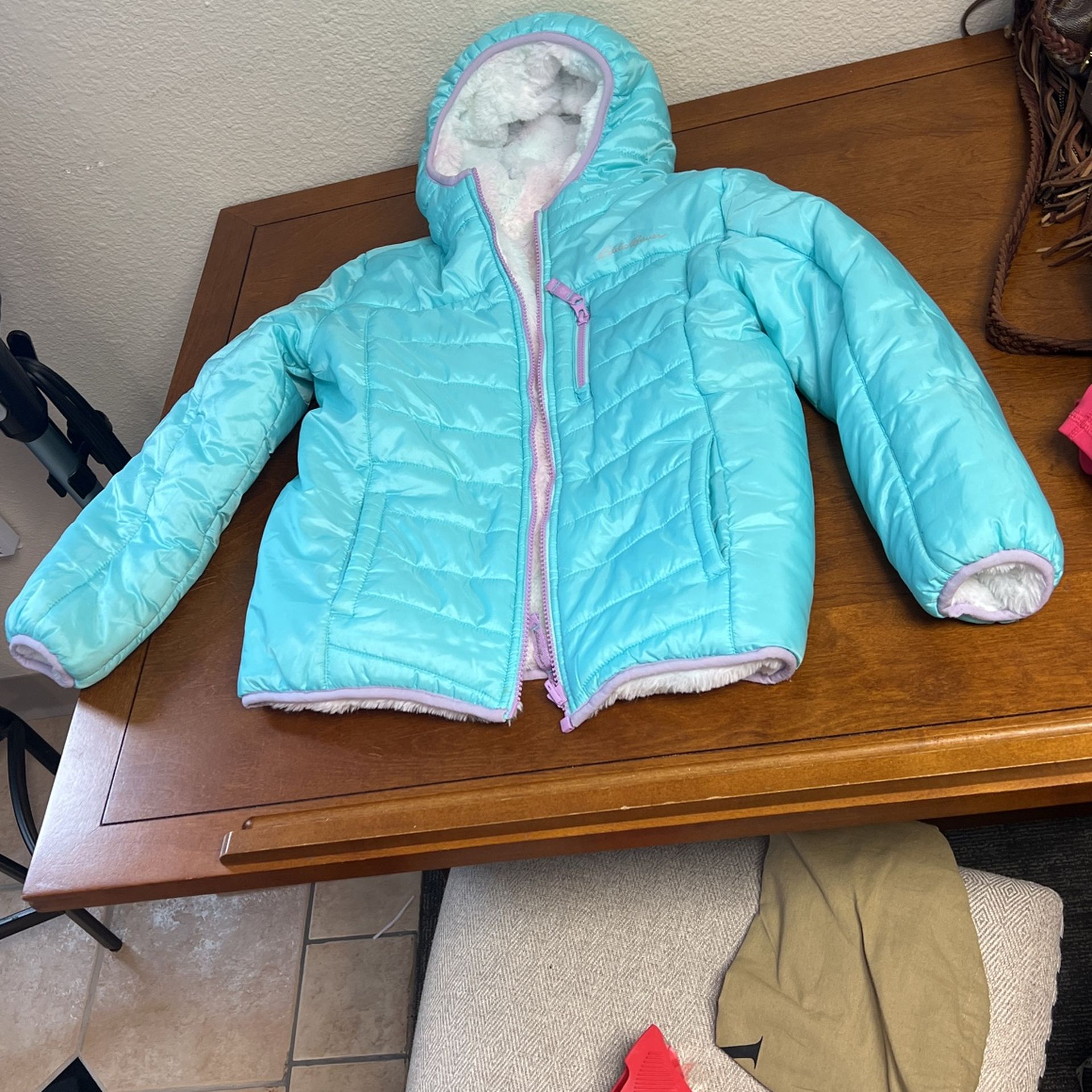Eddie Bauer Girls 7/8 Puffer Jacket