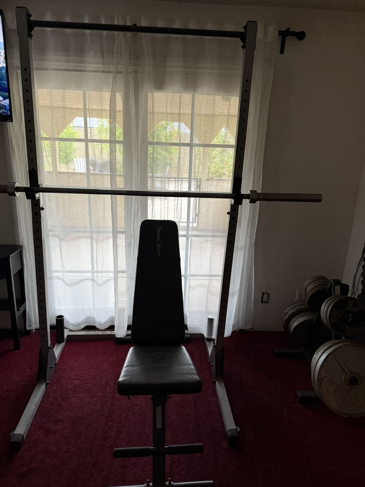 Bench Press / Squat Rack Must Go.