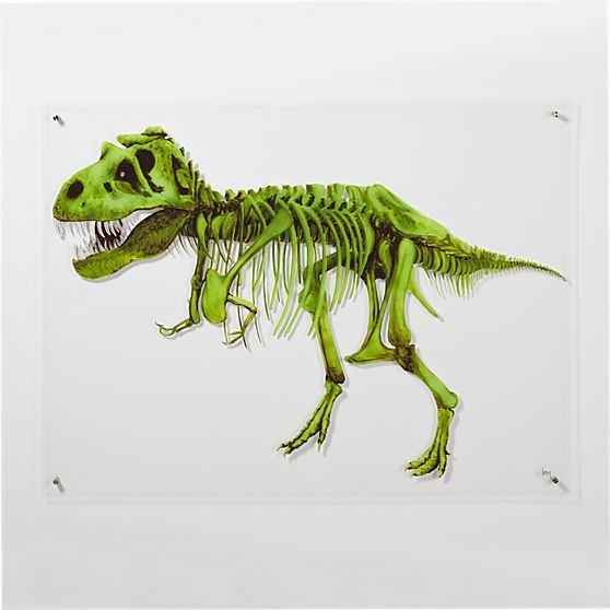 Rex Acrylic print- brand new- retail price of $250