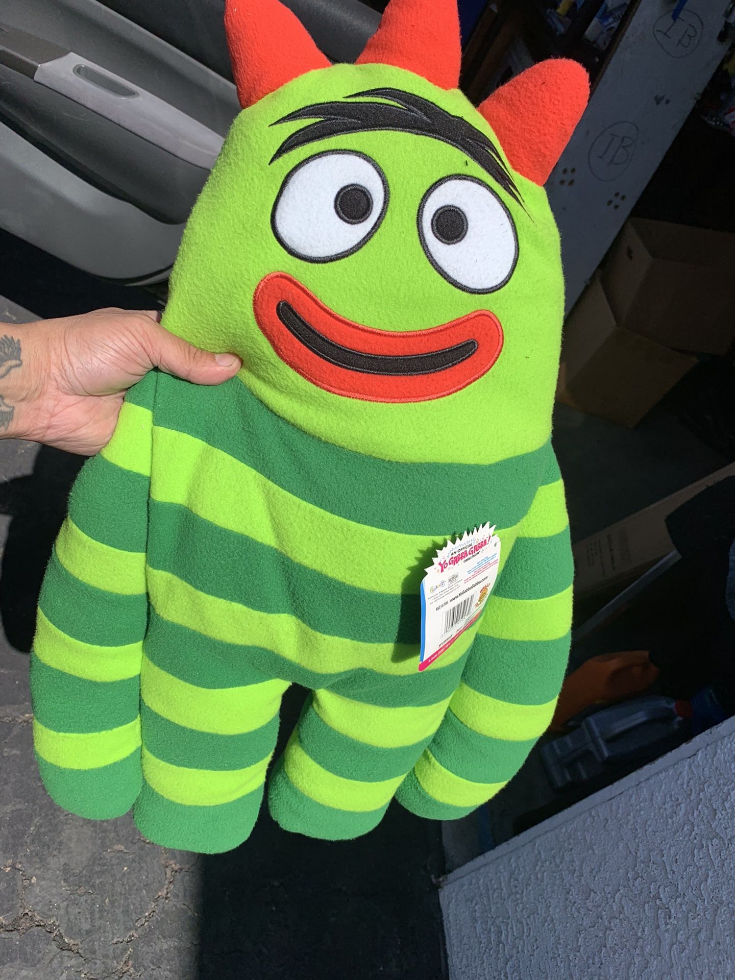 Yo Gabba Gabba stuffed animal