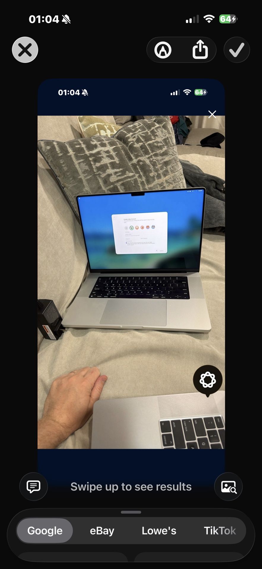 MacBook Pro 16” m1 16gb ram 500gb