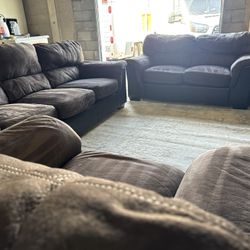3 Pc Couch, Love Seat Chair Set 