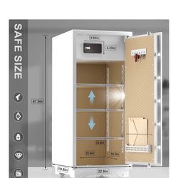 Heavy Duty Digital safe with 3 Removable Shelves 