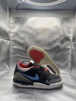 Jordan legacy 312 low black valor blue GS