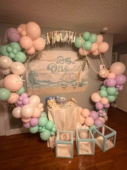 Big one decor birthday set