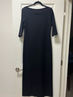 Women’s black maxi dress