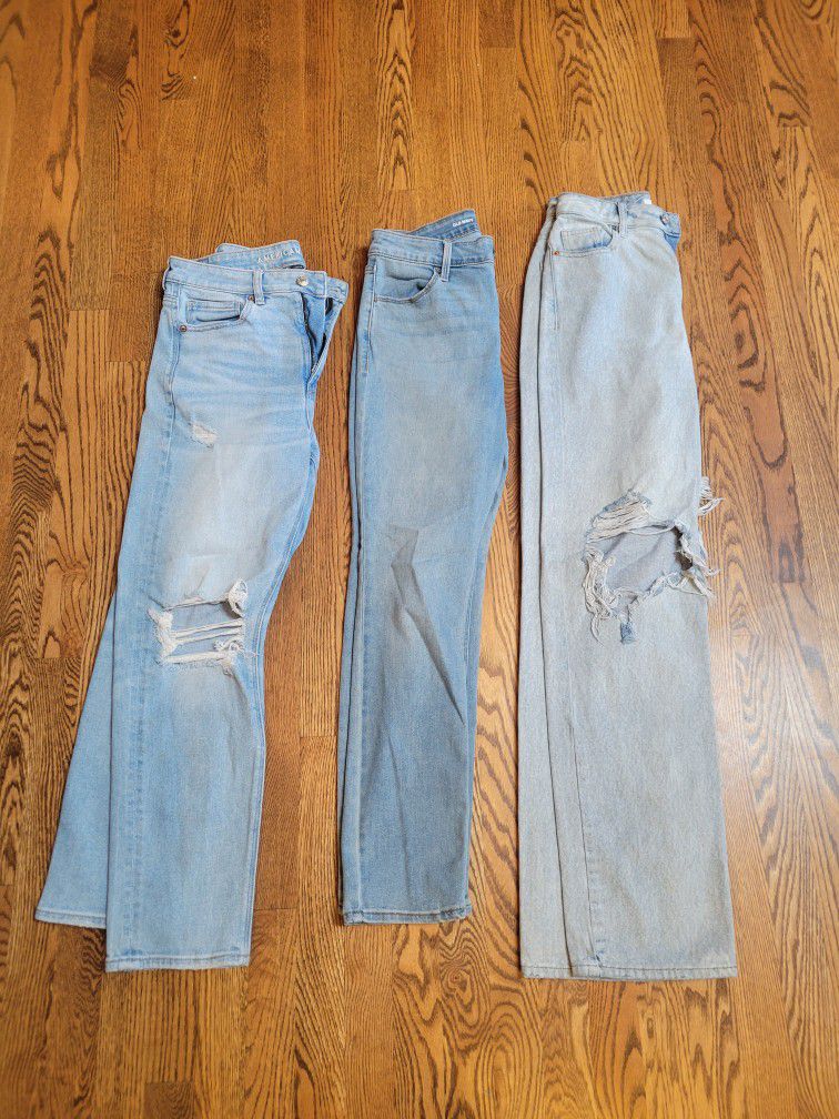 Girl Teen Jeans - 3 Pairs