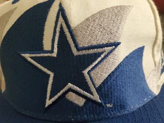 93 Dallas Cowboys Double Shark Logo Athletic Snapback 