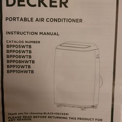 Black and Decker 1.7 cu. Ft. Portable washing machine