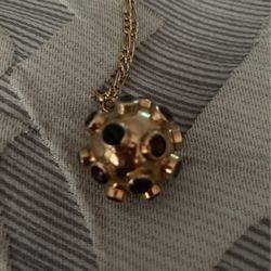 Vintage Sputnik 18kt Gold Charm