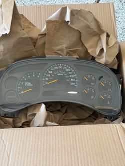 2004 Silverado Cluster