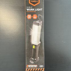 Torelli 3 In 1 Work Light With Power Bank
