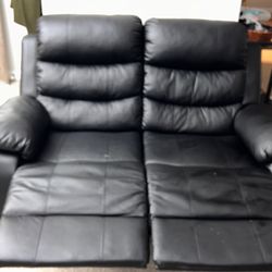 Leather Couch Set