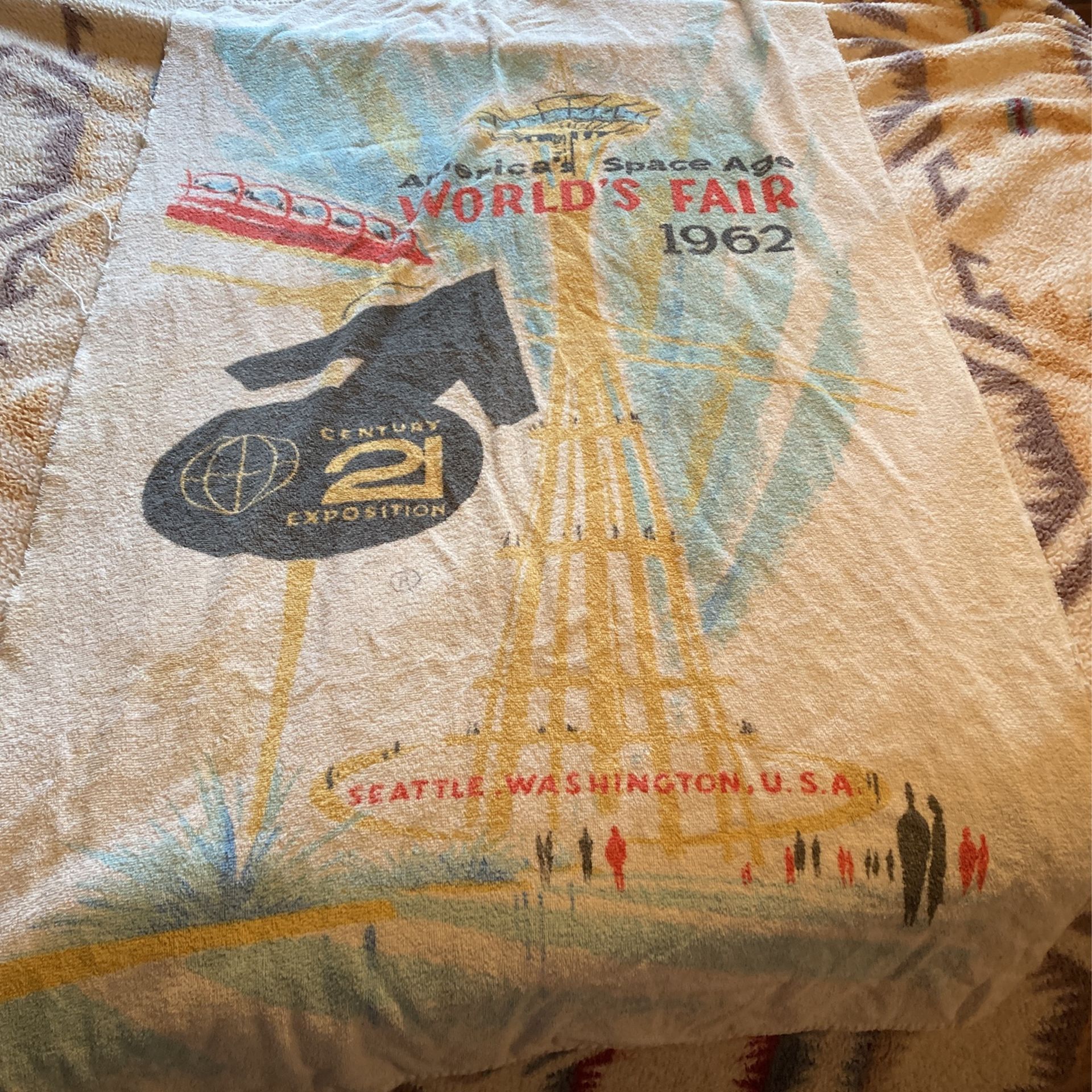 1962 Worlds Fair Towel