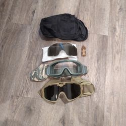 Standard Issue U.S. Army Combat Goggles 