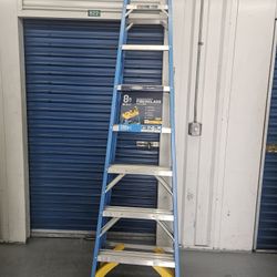 8ft Fiberglass Step Ladder New 
