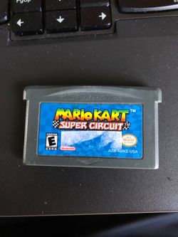 Game Boy Advance Mario Kart Super Circuit