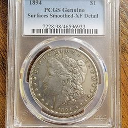 1894 Morgan Silver Dollar, PCGS XF