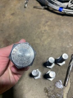 Stainless steel bolts