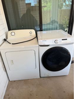 Samsung washer and Amana Dryer