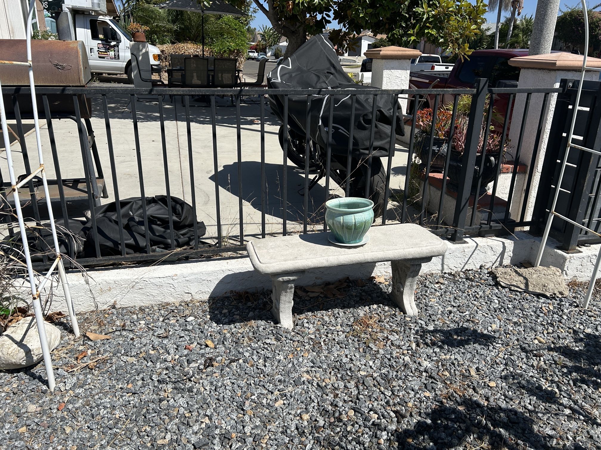 Concrete Bench 