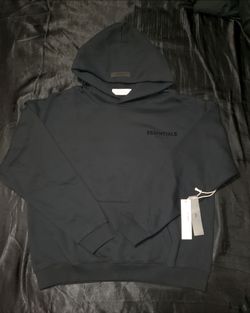 Fear Of God Essentials Hoodie, Stretch Limo, Size S & L