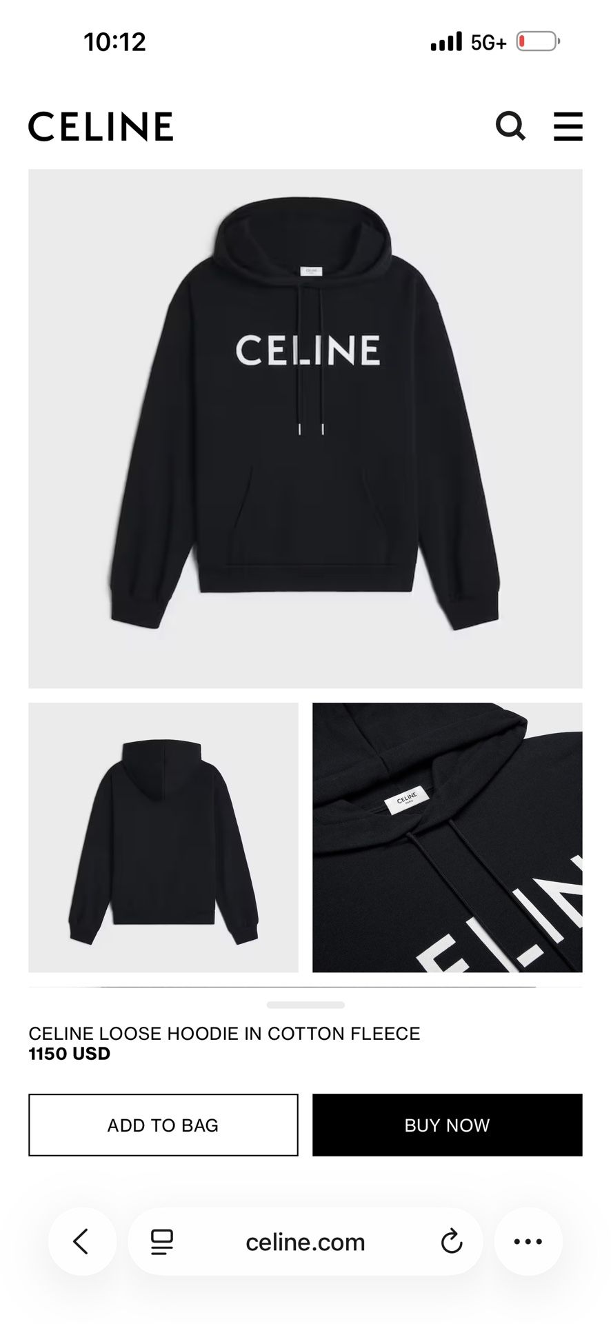 Celine Hoodie