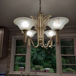 Chandelier With French Glass
