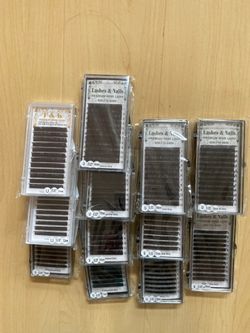Volume lashes extension, $10 each