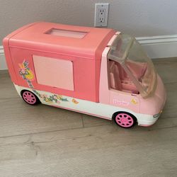Vintage Pink Barbie Dream Motorhome For Barbie Dolls