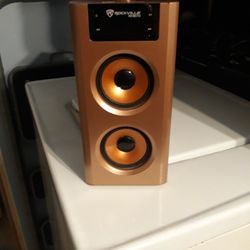 Rockville RHB70 Bluetooth Speaker W/am/fm Radio  & R&L Inputs &  usb&sd card Plugins 