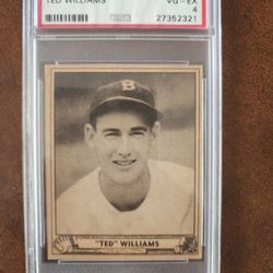 1940 PLAY BALL TED WILLIAMS PSA