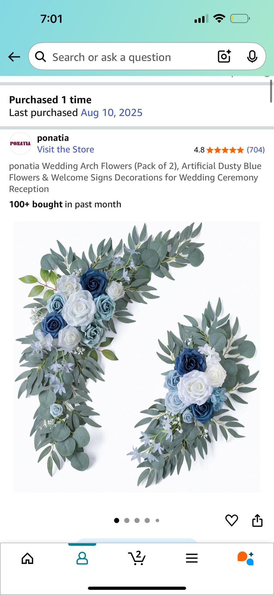 Arch Flowers 