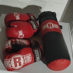 Ringside Youth Gloves And Bag